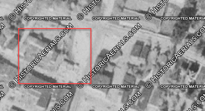 International Motel - 1975 Aerial (newer photo)